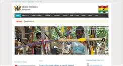 Desktop Screenshot of ghanaembassy.be