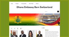 Desktop Screenshot of ghanaembassy.ch